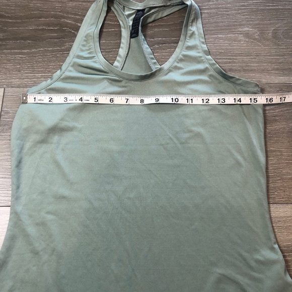 Adidas Green Racerback Womens Athletic Tank Top Size Small - Picture 5 of 9